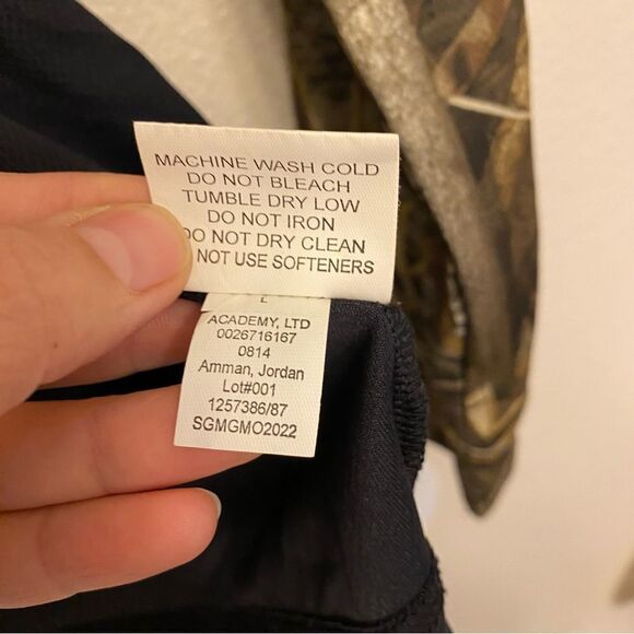 Magellan Outdoors Hunter Gear Pullover Mag Wick quarter Zip Camo top L - Picture 7 of 9